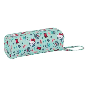 Школьный пенал Hello Kitty Sea lovers бирюзовый 22 x 10 x 10 cm